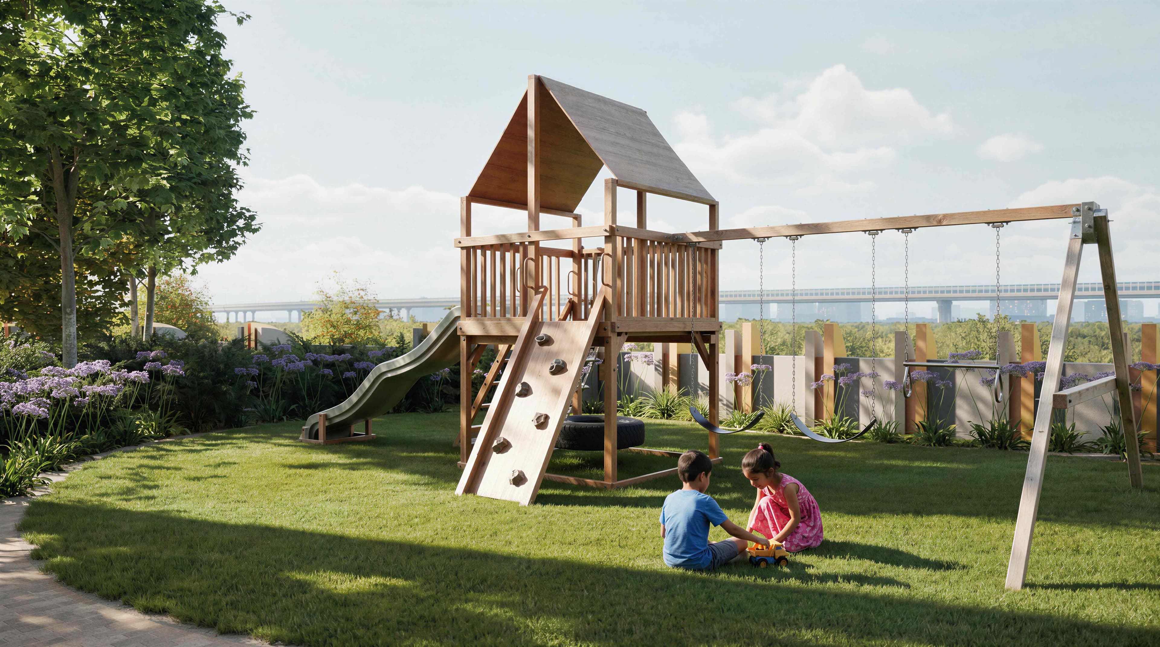 Outdoor Kid's Play Park